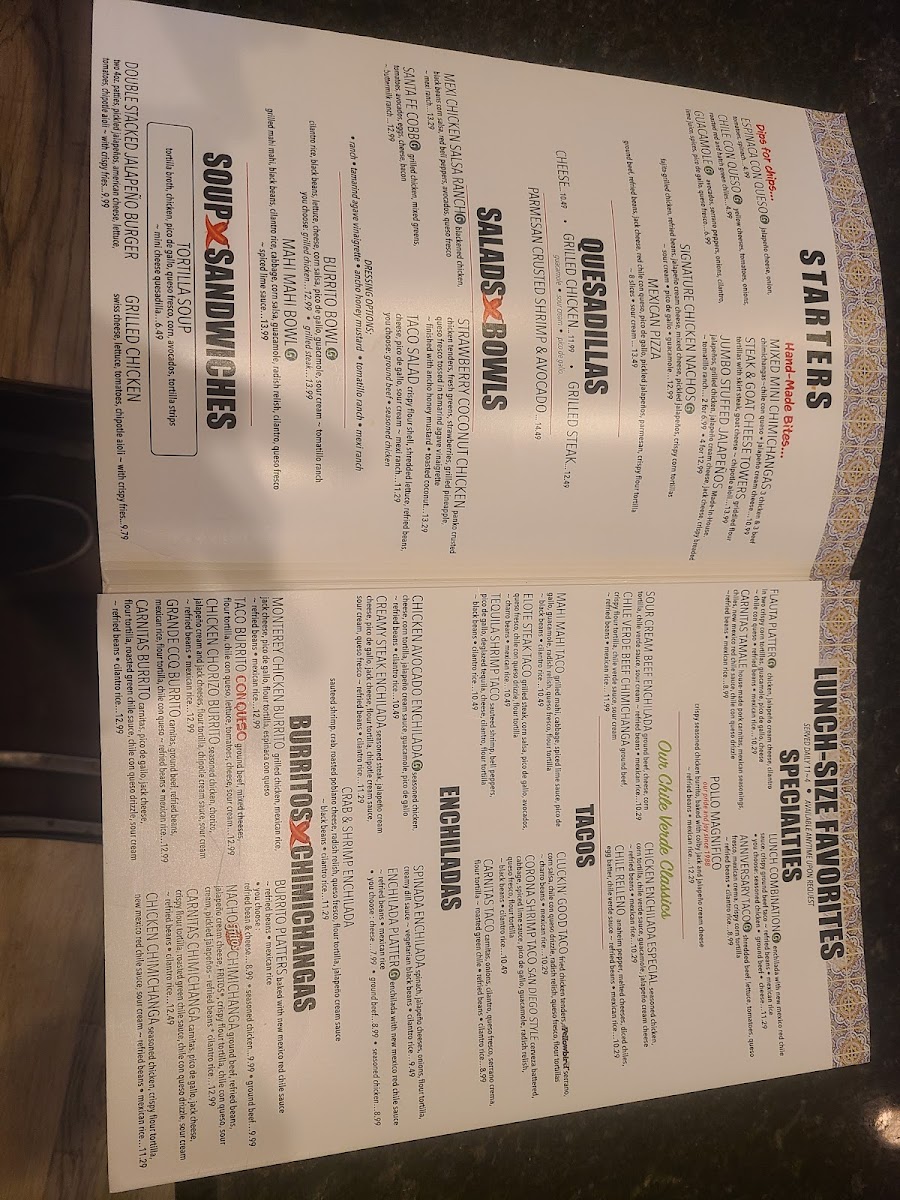 Jose Pepper's Menu-1