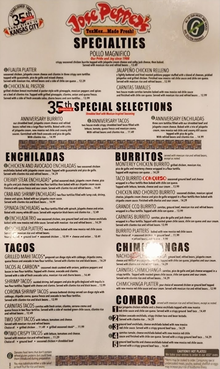 Jose Pepper's Menu-2